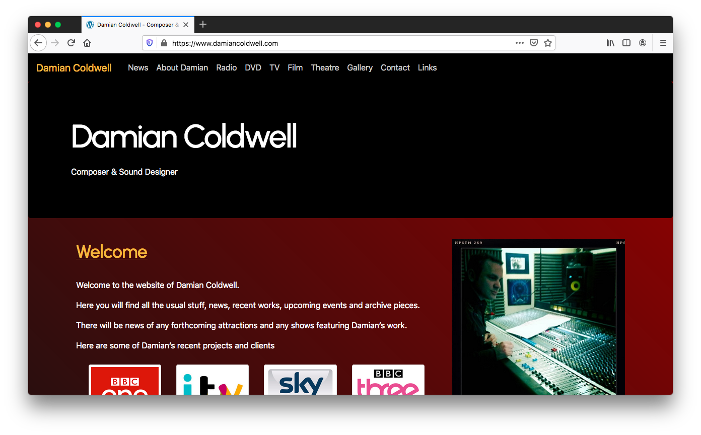 Damian Coldwell - www.damiancoldwell.com