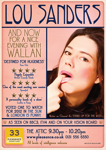 Lou Sanders – And Now For A Nice Evening With Wallan