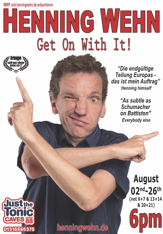 Henning Wehn – Get On With It.