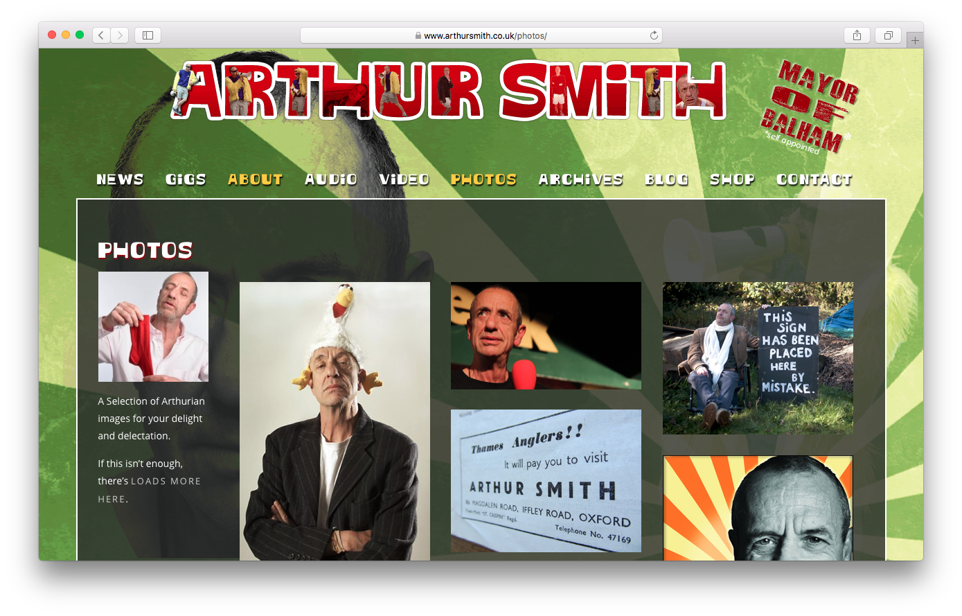 Arthur Smith - www.arthursmith.co.uk