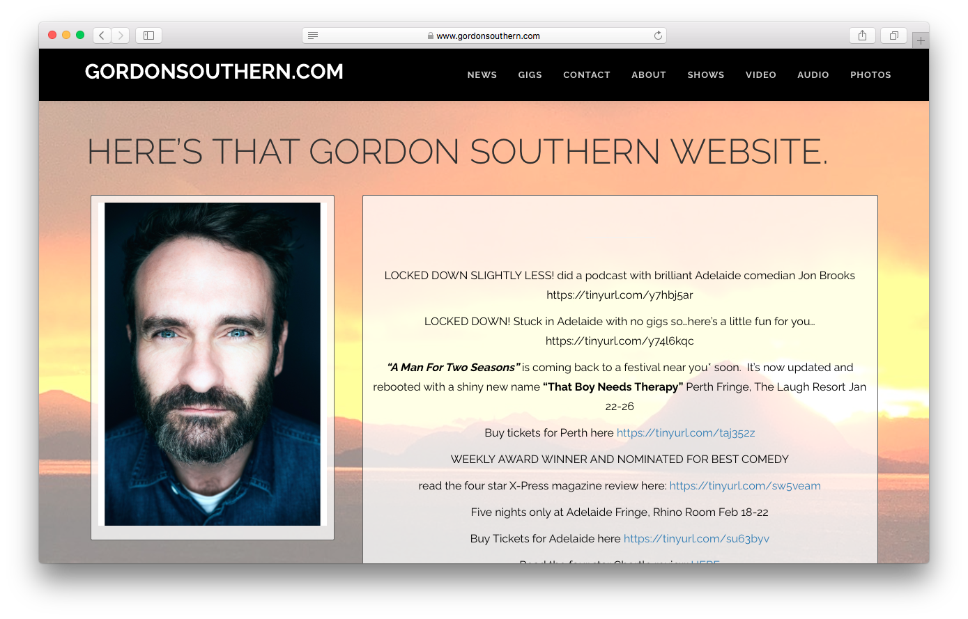 Gordon Southern - www.gordonsouthern.com