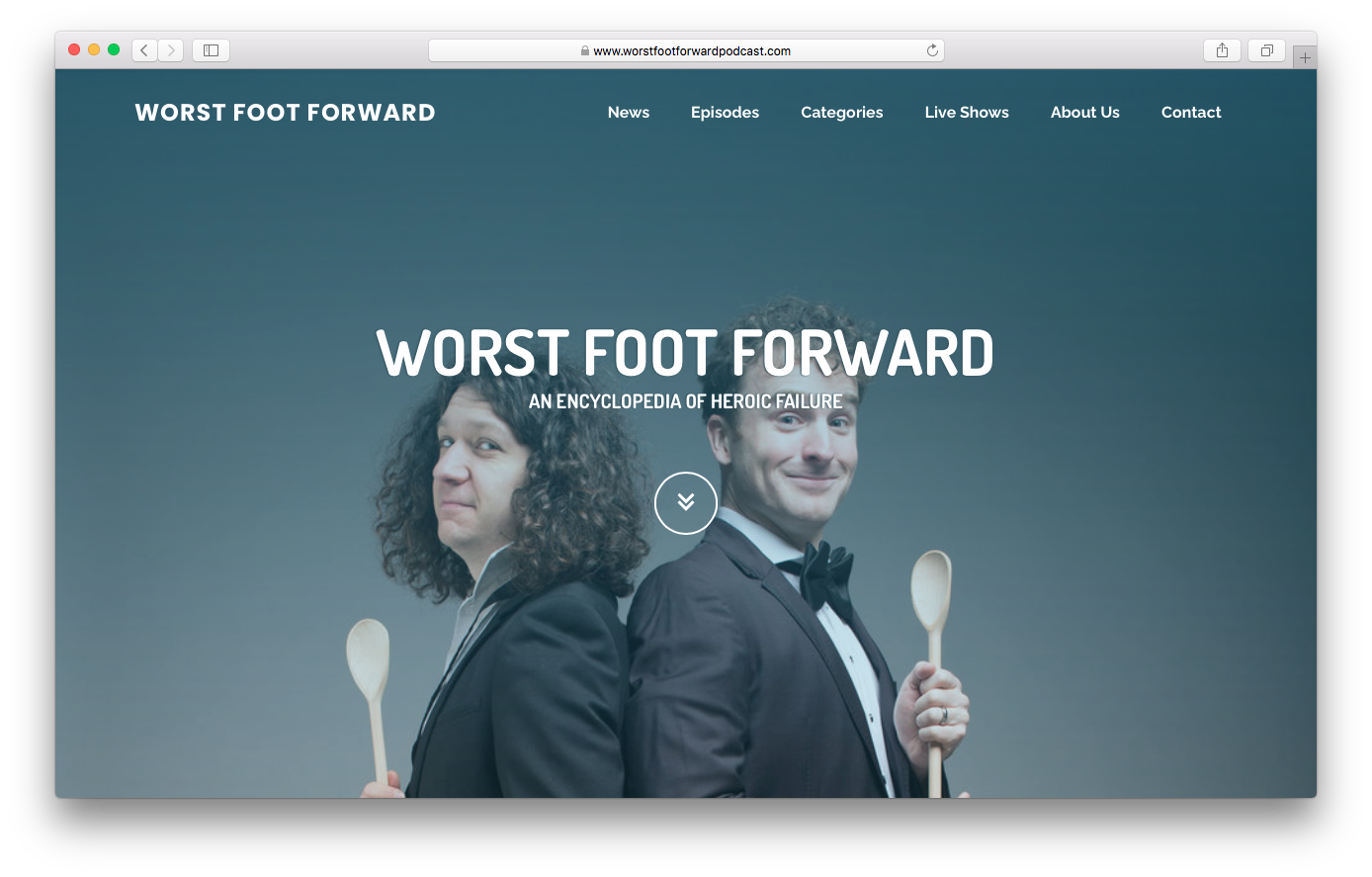 Worst Foot Forward - www.worstfootforwardpodcast.com