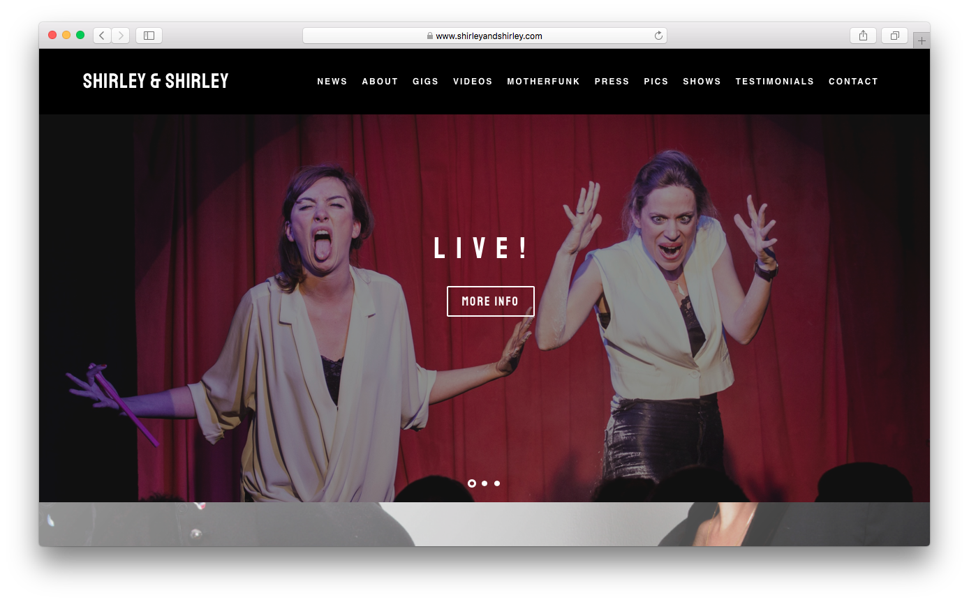 Websites - Shirley & Shirley