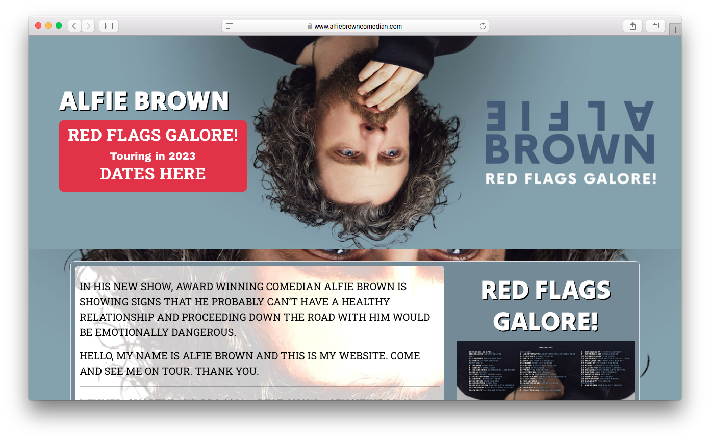 Websites - Alfie Brown