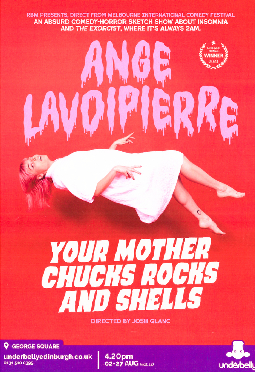 Ange Lavoipierre – Your Mother Chucks Rocks And Shells