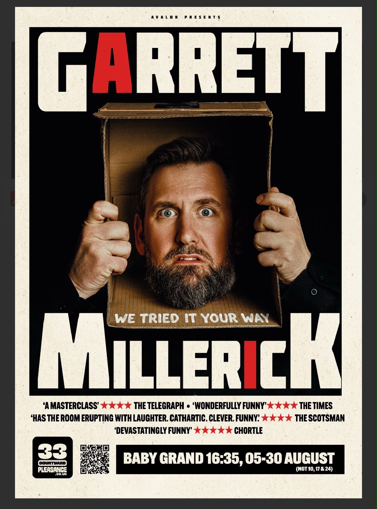 Garrett Millerick – We Tried It Your Way